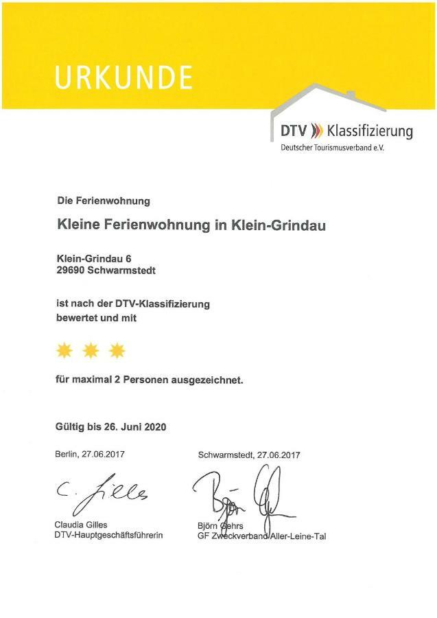 Fewos In Klein-Grindau Schwarmstedt Zewnętrze zdjęcie